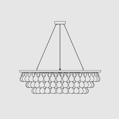 Arctic Pear Chandelier Round Ochre Arctic Pear Chandelier Round Ochre, Arctic Pear Chandelier Round 120 Cm To Inches