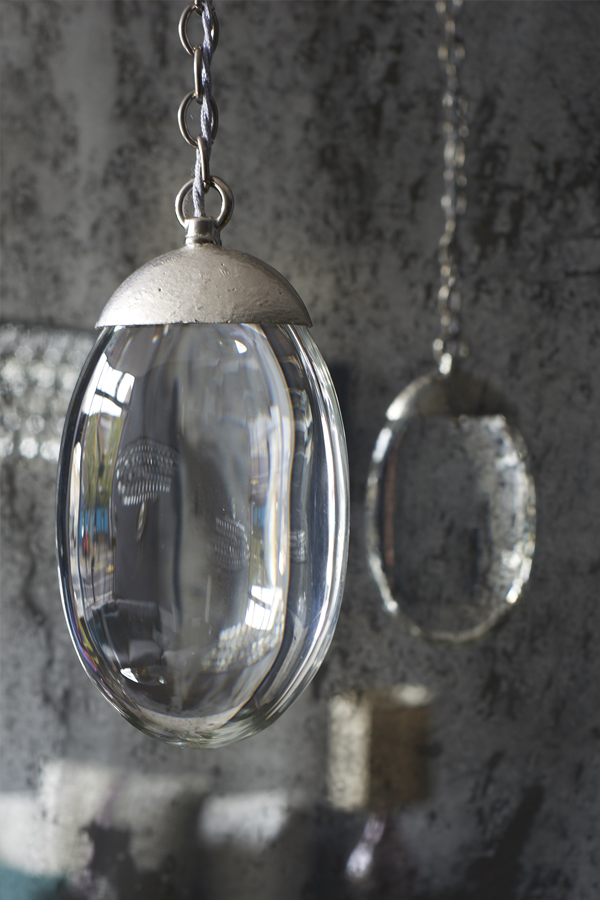 celestial pebble pendant single OCHRE Ochre