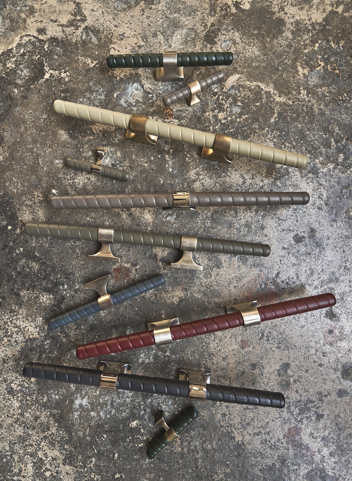 leather handles OCHRE Ochre