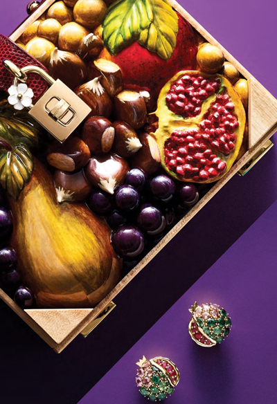 Verdura-Jewelry-Pomegranate-Earclips-Elite-Traveler-2017