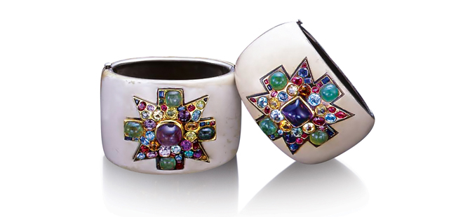 Verdura-Jewelry-Coco-Chanel-Cuffs-Maltese-Cross